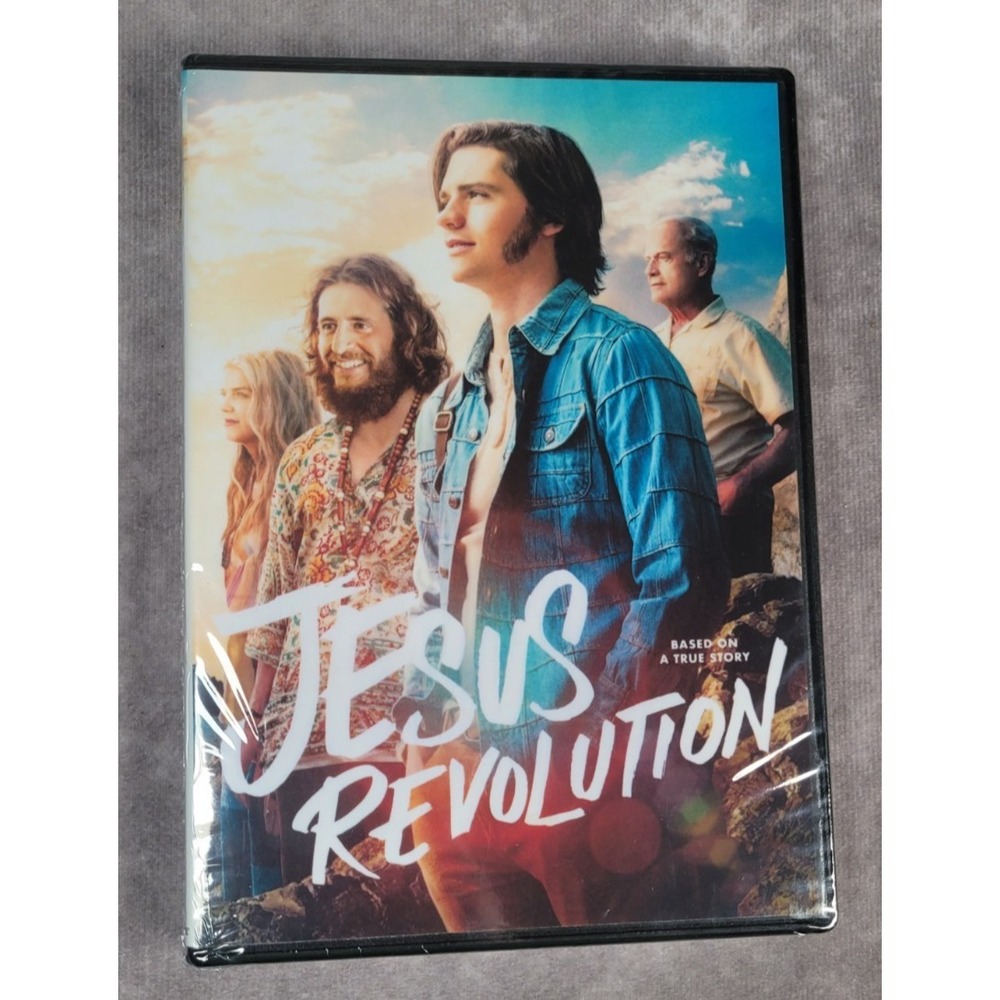 Jesus Revolution DVD 2023 Drama Faith Based True Story Film